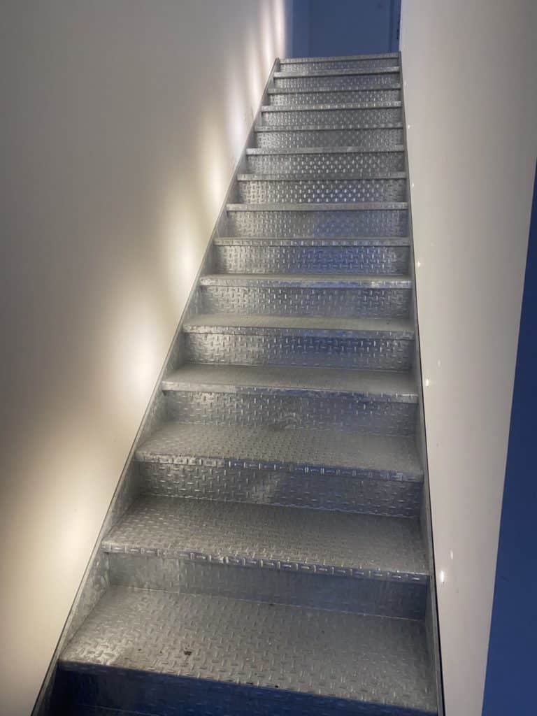 Escalier galavanisé intérieur Kerlouan